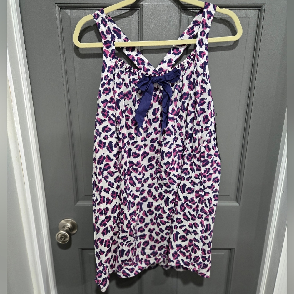 Marc Jacob's Pink Leopard Swim Coverup Size Medium